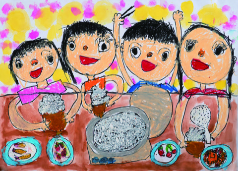 海津家の夕ごはん